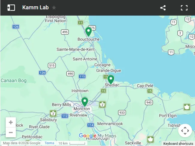Kamm Lab Maps Kamm Lab Maps